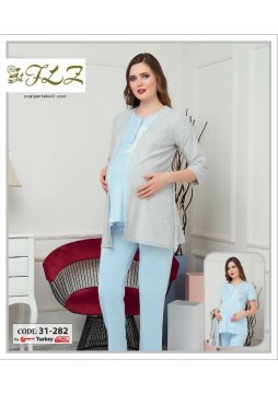 Flz 31-282 3'lü Bayan Modal Pijama Takım