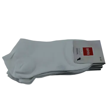Şirin 4060-5 (36-40) Bayan  Penye Patik Çorap 12'li