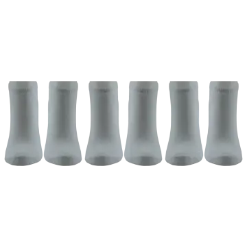 Şirin 4060-5 (36-40) Bayan  Penye Patik Çorap 12'li BEYAZ - 36-40 NO