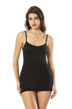 Kota 6620 Bambu Süprem İp Askılı Tül Detaylı  Bayan Atlet 6'lı