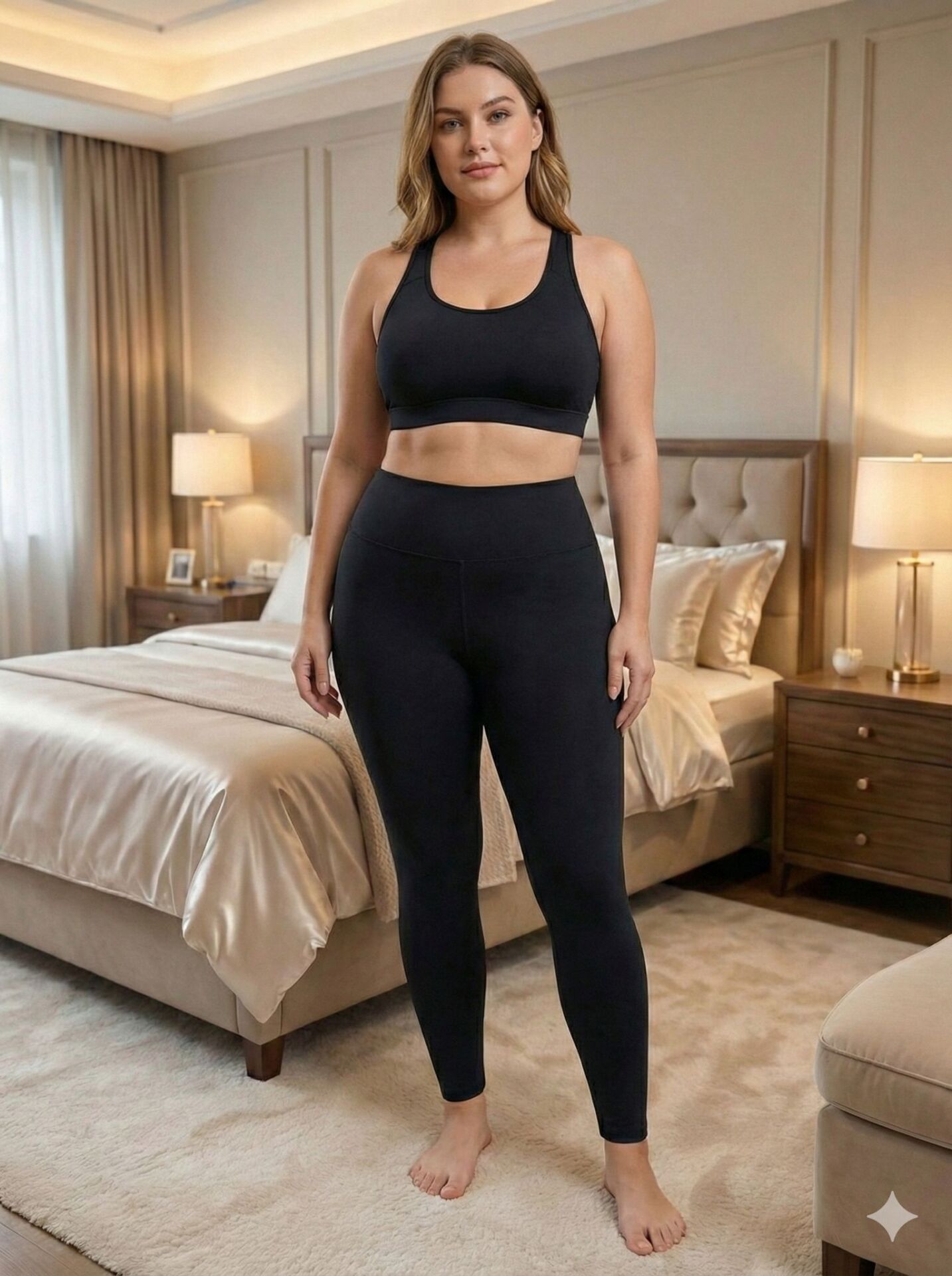 Vogsing 188 (3XL-4XL-5XL) Dalgıç Oyhoo Şardonlu Bayan Tayt 6'lı