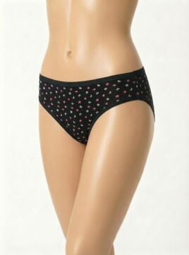 Dondeza 164-8 (M) Desenli Viscon Bayan Bikini 12'li