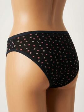 Dondeza 164-8 (M) Desenli Viscon Bayan Bikini 12'li
