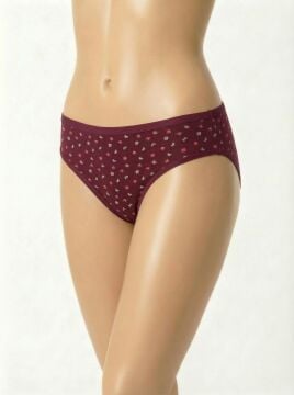 Dondeza 164-8 (M) Desenli Viscon Bayan Bikini 12'li
