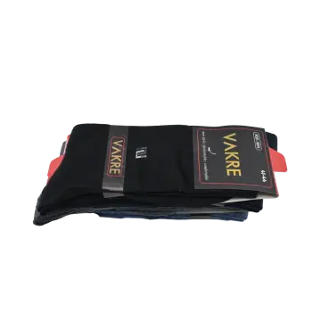 Vakre 9014-35 (41-44) Erkek Penye Likralı Çorap 12'li