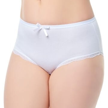 Tutku Elit 2402 Paçası Dantel Bayan Bato Külot 12'li