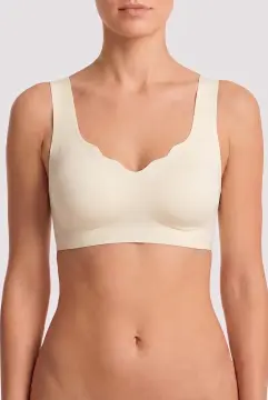 Layza 8214 (M-L-XL-XXL) Lazer Kesim Hayalet Dikişsiz Bayan Sütyen 6'lı