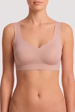 Layza 8214 (M-L-XL-XXL) Lazer Kesim Hayalet Dikişsiz Bayan Sütyen 6'lı