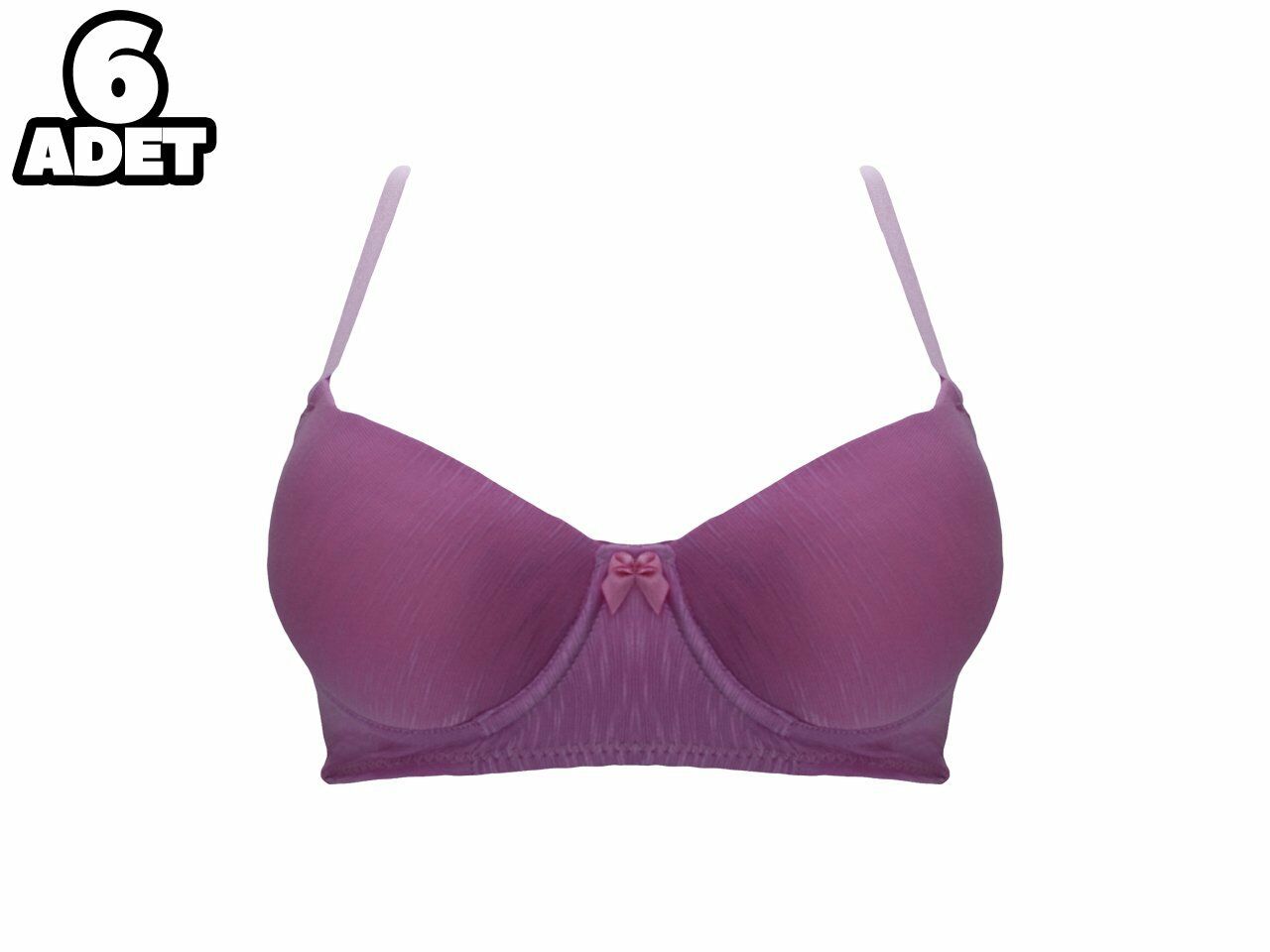 Liza 1019 Pembe Nefes Alan Bayan Destekli Sütyen 6'lı