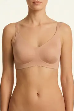 Layza 844 (M-L-XL-XXL) Lazer Kesim Hayalet Dikişsiz Bayan Sütyen 6'lı