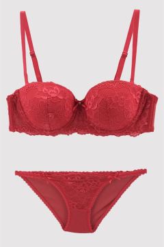 Pierre Cardin 4563 Desteksiz Claır Sütyen Külot Takımı