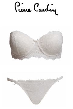 Pierre Cardin 4563 Desteksiz Claır Sütyen Külot Takımı