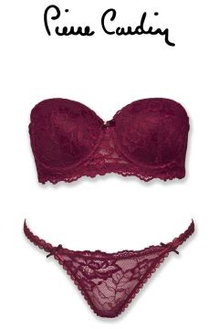 Pierre Cardin 4563 Desteksiz Claır Sütyen Külot Takımı