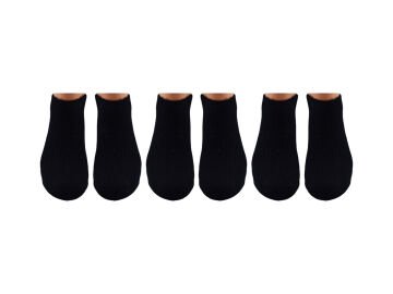 XGRİ POLO 62-3 Yün Jakarlı Yıkamalı Bayan Soket Çorap 12'li