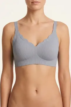 Layza 8204 (M-L-XL-XXL) Lazer Kesim Hayalet Dikişsiz Bayan Sütyen 6'lı