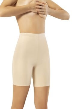 Flex Fit 6022 Lazer Kesim Yüksek Bel Şort Korse