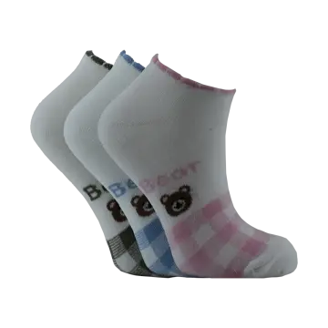 Vakre 9328-28 (36-40) Bayan Penye Patik Çorap 12'li