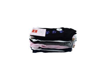 Şirin 4030-52 (36-40) Dikişsiz Bayan Penye Patik Çorap 12'li