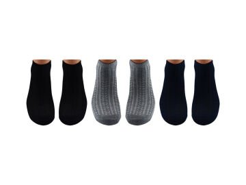 Şirin 4030-60 (36-40) Dikişsiz Bayan Penye Patik Çorap 12'li