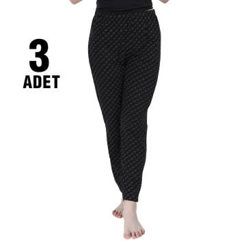 Sahraten Turlu Viskon Bayan Tek Alt 3'lü