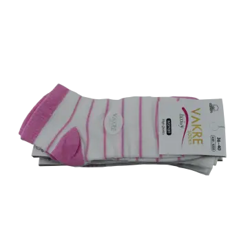 Vakre 9328-32 (36-40) Bayan Penye Patik Çorap 12'li
