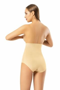 MF MISS FLEX 6001 Lazer Kesim Yüksek Bel Silikonlu Slip Korse
