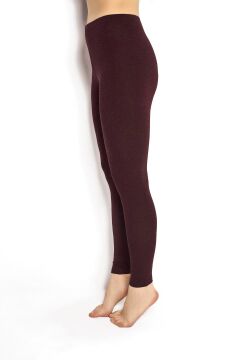 Jiber 599 Bayan Soft Termal Tayt BORDO - L