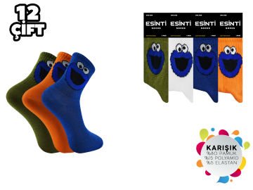 Esinti 20-3 Bayan Kolej Çorap 12'li