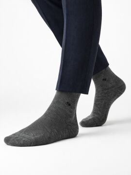 Aytuğ 24057 (41-45) Dikişsiz Erkek Bambu Soket Çorap 12'li