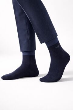 Aytuğ 24002 (41-45) Dikişsiz Erkek Bambu Soket Çorap 12'li