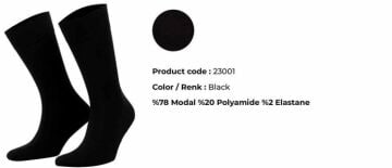 Aytuğ 23001 (41-45) Dikişsiz Erkek Modal Soket Çorap 12'li