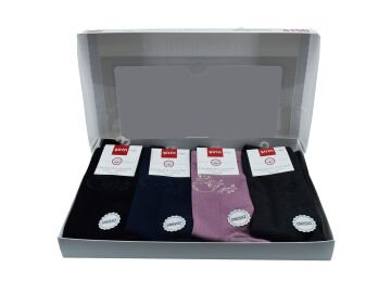 Şirin 4150-105 (36-40) Dikişsiz Bayan Penye Çorap 12'li