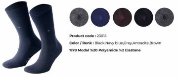 Aytuğ 23015 (41-45) Dikişsiz Erkek Modal Soket Çorap 12'li