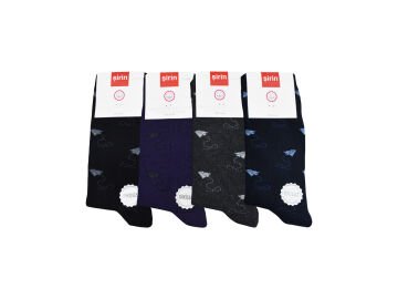 Şirin 4150-104 (36-40) Dikişsiz Bayan Penye Çorap 12'li