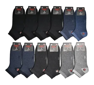 Pro 14001 (41-44) Dikişsiz Termo Havlu Erkek Patik 12'li