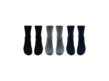 Şirin 7150-55 Dört Mevsim Ter Emici Erkek Penye Soket Çorap 12'li