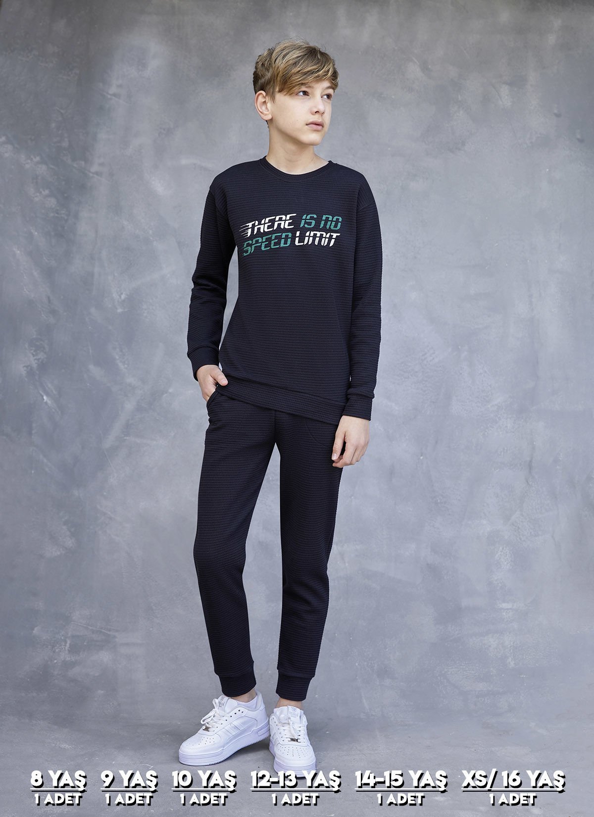 Elsima 3171 Erkek Çocuk Uzun Kollu Pijama Takımı 6'lı (8-16YAŞ)