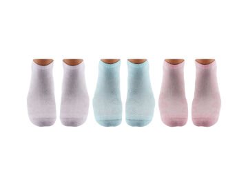 Şirin 4030-59 (36-40) Dikişsiz Bayan Penye Patik Çorap 12'li