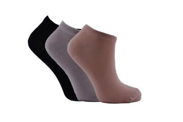 Toria B16 (36-40) Bayan Bambu Patik Çorap 12'li