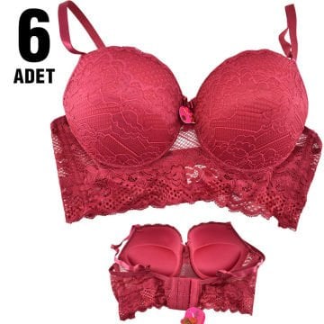 Liza 1080 Balenli Destekli Sütyen 6'lı