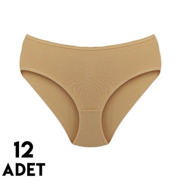 İntimo 2702 (L-XL) Raporlu Biyeli Bayan Külot 12'li