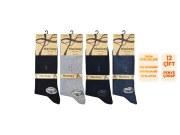 Staray 0111-7 Kutulu Erkek Penye Soket 12'li