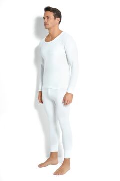 Jiber 160 Erkek %100 Termal Üst EKRU - XL