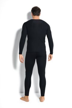 Jiber 160 Erkek %100 Termal Üst SİYAH - L