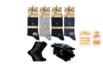 Staray 0111-5 Kutulu Erkek Penye Soket 12'li