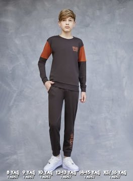 Elsima 3164 Erkek Çocuk Uzun Kollu Pijama Takımı 6'lı (8-16YAŞ)