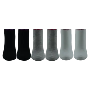 XGRİ POLO 7-3 (35-40) Bayan Organik Pamuk Penye Patik 12'li