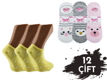 Berka Kız Erkek Çocuk Babet 12'li