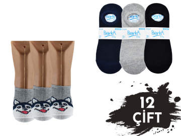 Berka Kız Erkek Çocuk Babet 12'li