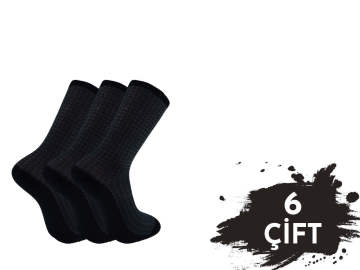 Pola 1423 Yazlık Likralı Erkek Modal Çorap 6'lı